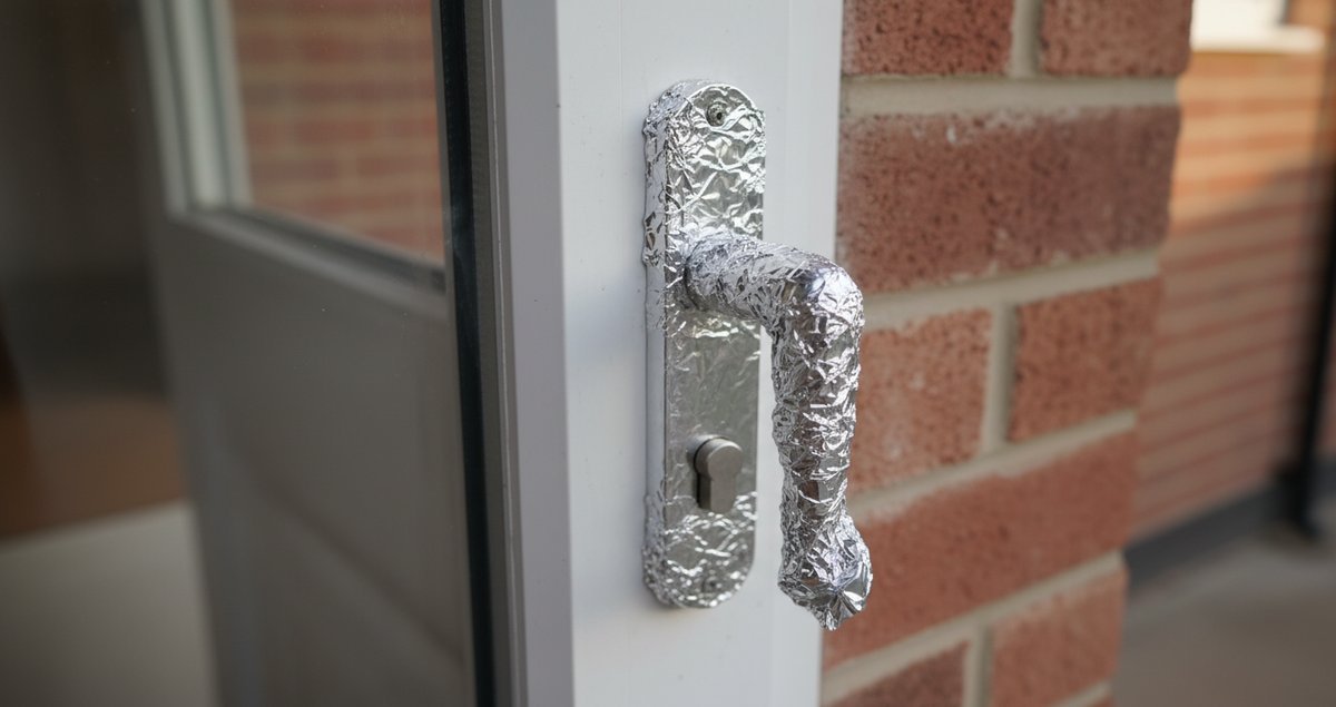 why-aluminium-foil-on-door-handles-trick